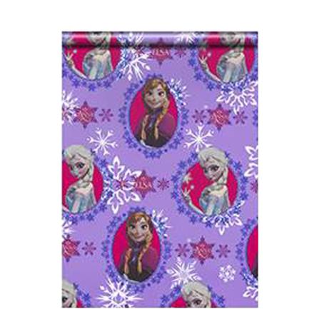 Disney Frozen Anna & Elsa Purple 2m Roll Wrap £0.99